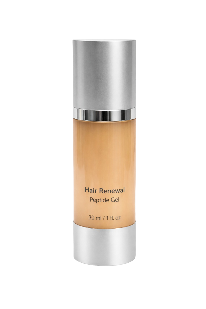 Hair Renewal Peptide Gel sample bottle